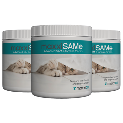 maxxiSAMe liver and cognitive support for cats from maxxipaws