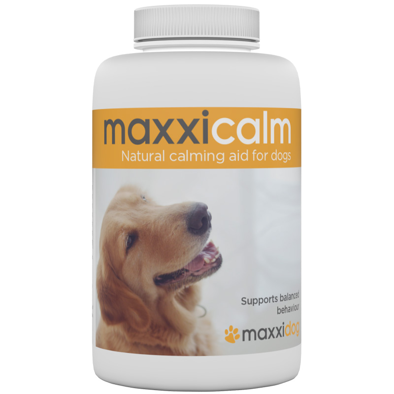 maxxicalm calming aid for dogs 120 tablets