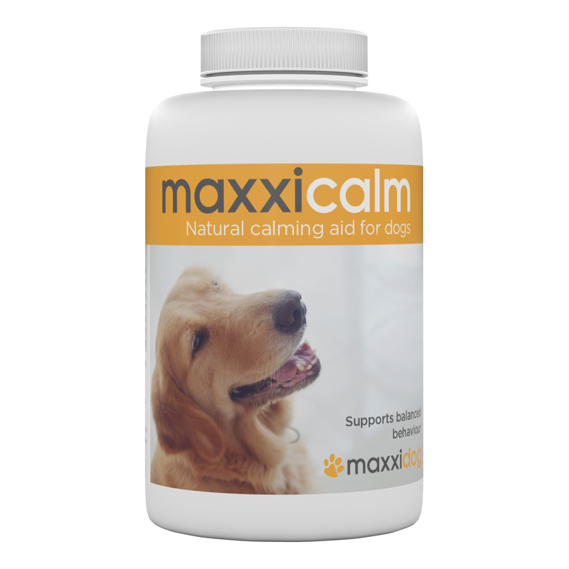 maxxicalm calming aid for dogs 120 tablets