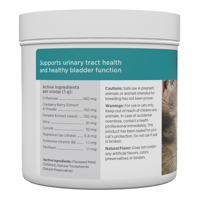 List of ingredients for feline urinary health