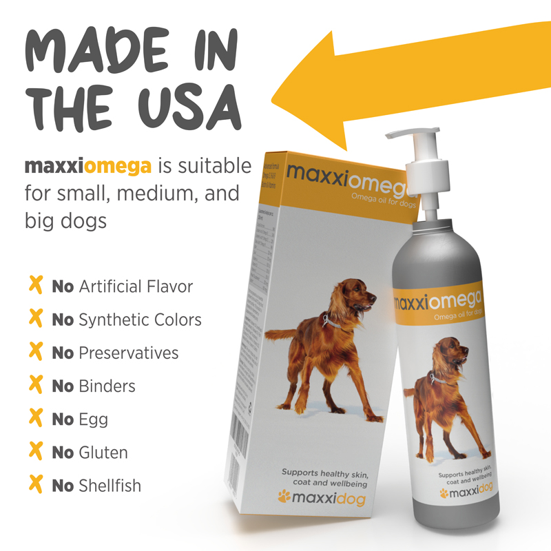 maxxiomega oil for dogs with omega 9