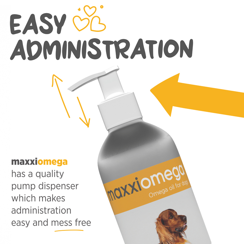 maxxiomega fish oil for dogs without fishy smell