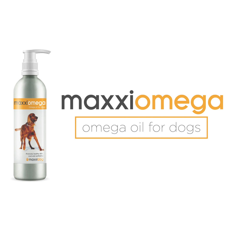 Video of maxxiomega omega oil and fatty acids for dogs